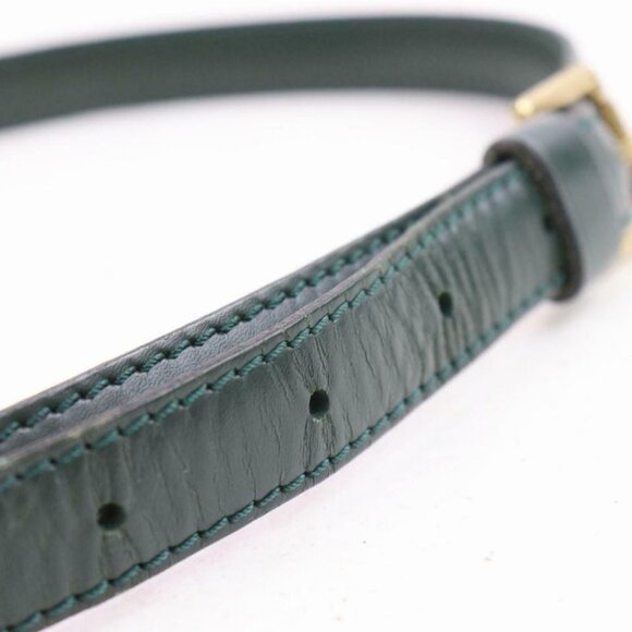 Louis Vuitton Rare Dark Green Leather Strap Taiga main image 5